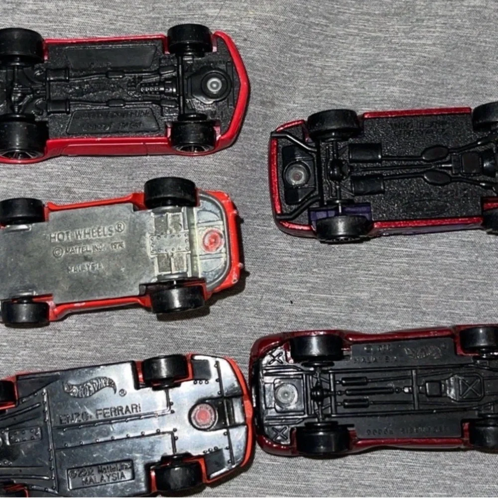 Lot Of 12 Hot Wheels & Matchbox Toy Car Enzo Ferrari, Porsche 911 All Stamped